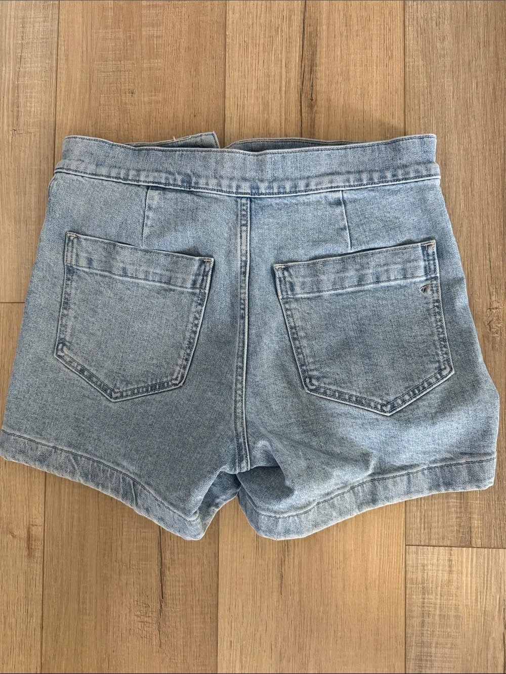 Madewell Classic Light Blue Denim Shorts